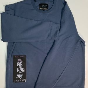 Men’s Jachs Baccano Durarara!! Ryohgo Narit Soft Touch Blue Sweatshirt Size XL